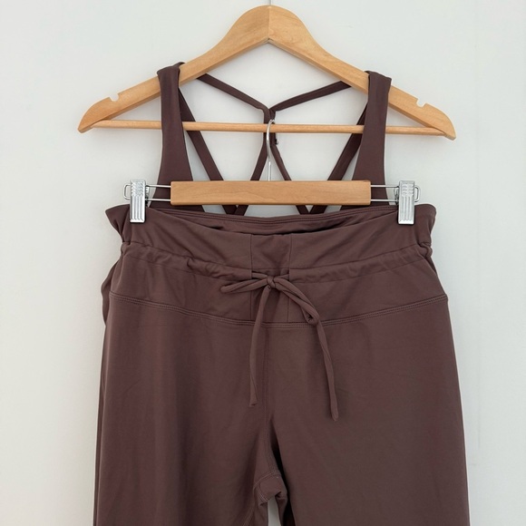MPG Sport taupe brown sports bra and leggings workout set - XL - Picture 7 of 8